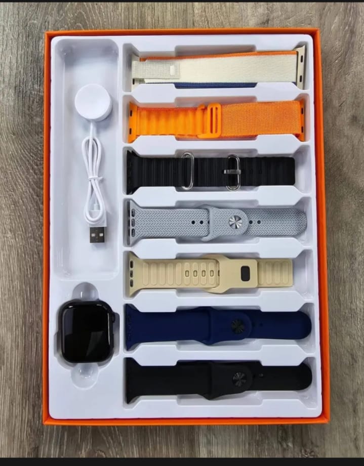 S10 Pro Max Smart Watch Series 9 With 7in1 Straps