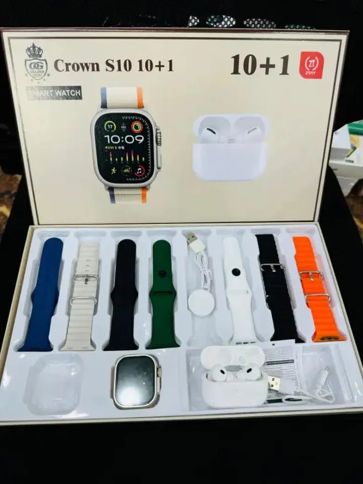 Crown S10 + Earpods 2nd Generation - Sparkistan