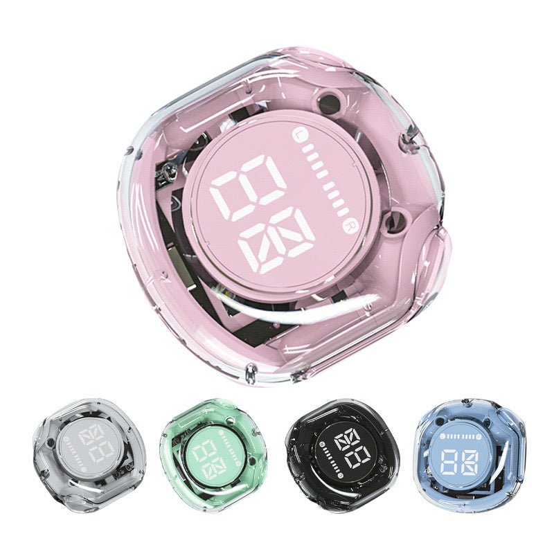 Ultrapods Max Air40 Transparent Earphones - Sparkistan
