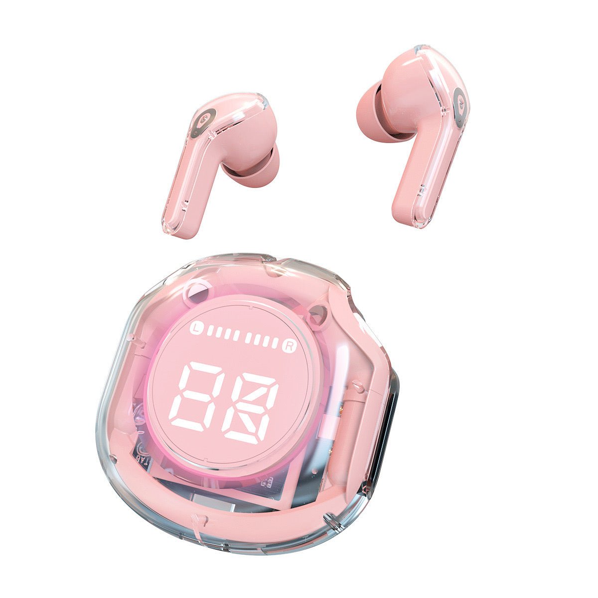 Ultrapods Max Air40 Transparent Earphones - Sparkistan